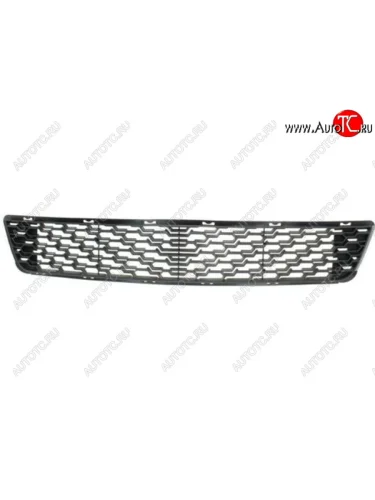 Центральная решетка переднего бампера (пр-во Китай) BODYPARTS (хром) KIA Cerato 2 TD седан (2008-2013)