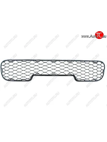 Центральная решетка переднего бампера (пр-во Китай) BODYPARTS (хром) Hyundai Santa Fe SM (2000-2012)