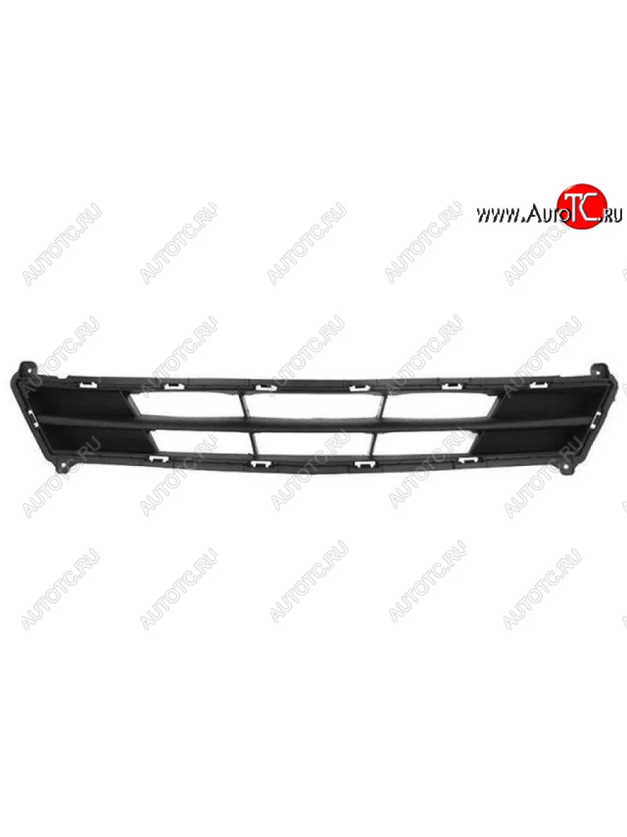 Центральная решетка переднего бампера (пр-во Китай) BODYPARTS Hyundai Solaris RBr хэтчбэк рестайлинг (2014-2017)  в Керчи Республика Крым