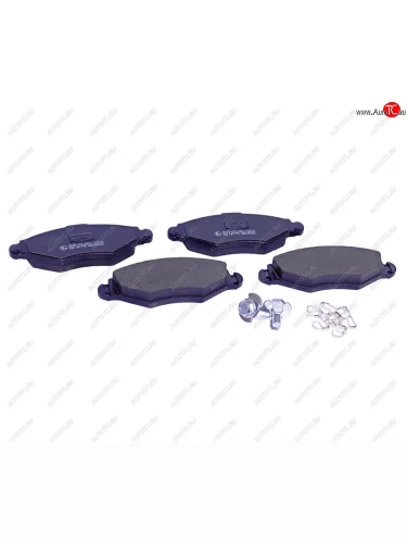 Колодки тормозные передние без АБС (4шт.) SANGSIN Peugeot 206 хэтчбэк 5 дв. 2AC рестайлинг (2003-2009)