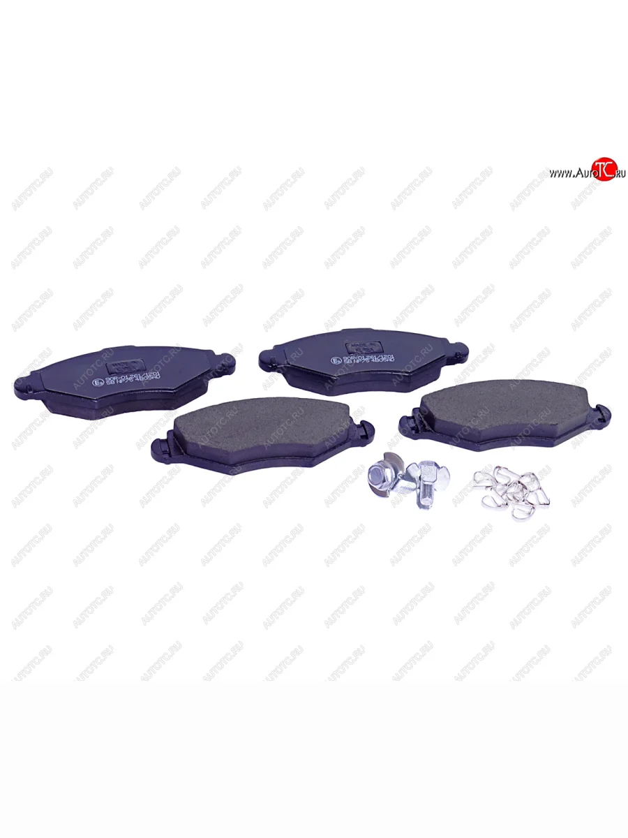 Колодки тормозные передние без АБС (4шт.) SANGSIN Peugeot 206 седан 2B рестайлинг (2006-2009)  в Керчи Республика Крым