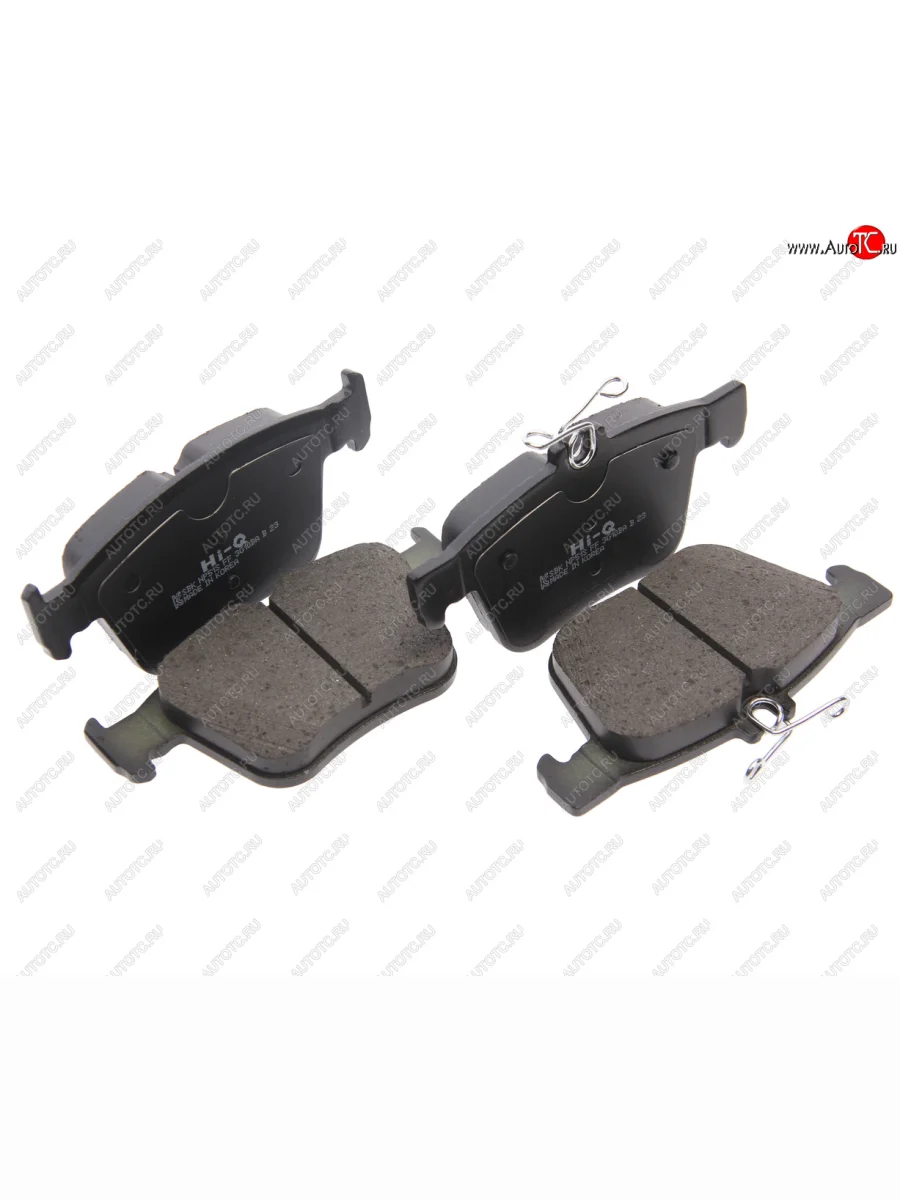 Колодки тормозные задние (4шт.) SANGSIN Audi A3 8V1 хэтчбэк 3 дв. дорестайлинг (2012-2016)  в Перми Пермском крае