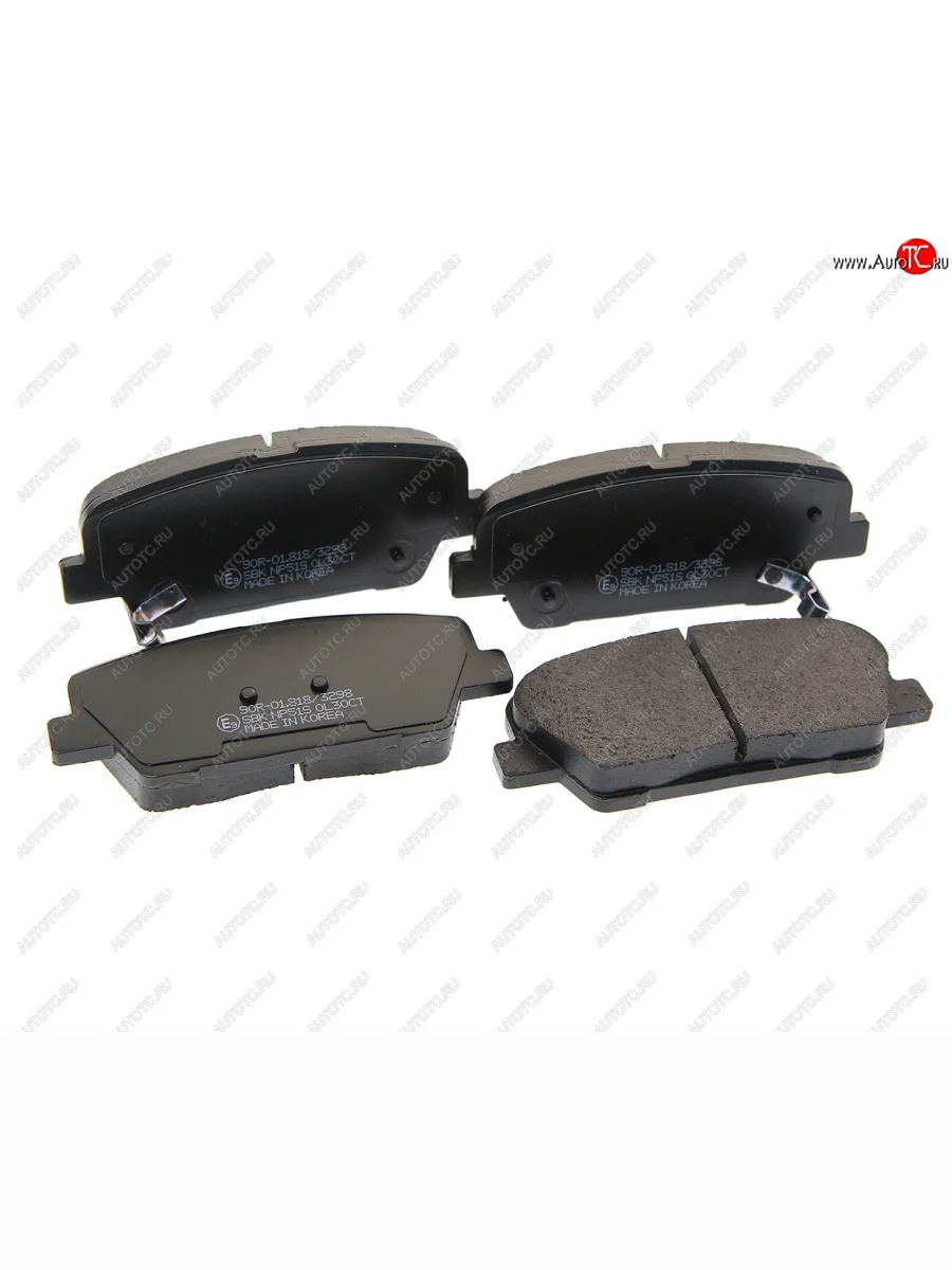 Колодки тормозные задние (4шт.) SANGSIN KIA Sorento BL дорестайлинг (2002-2006)  в Перми Пермском крае