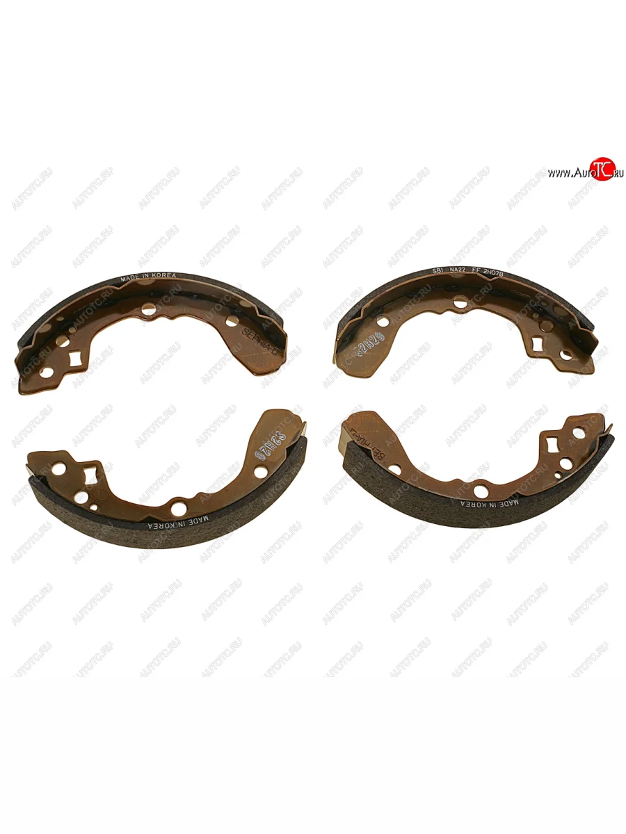 Колодки тормозные барабанные задние (4шт.) SANGSIN KIA Shuma FB седан рестайлинг (2001-2004)  в Керчи Республика Крым