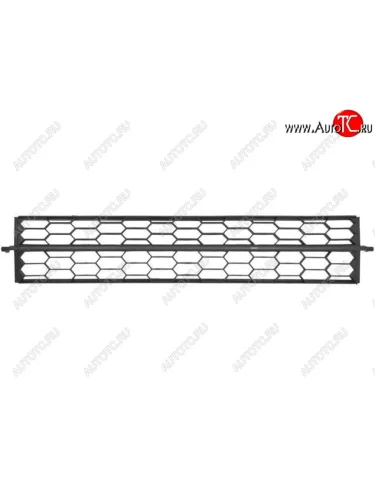 Центральная решетка переднего бампера (пр-во Китай) BODYPARTS Skoda Octavia A7 дорестайлинг лифтбэк (2012-2017)