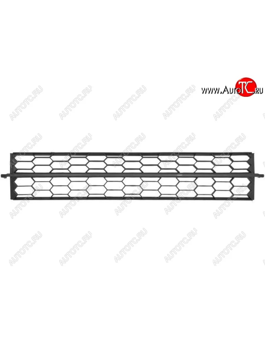 Центральная решетка переднего бампера (пр-во Китай) BODYPARTS Skoda Octavia A7 дорестайлинг универсал (2012-2017)  в Перми Пермском крае
