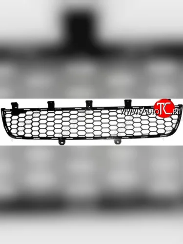 Центральная решетка переднего бампера (пр-во Китай) BODYPARTS Mitsubishi Pajero Sport PB дорестайлинг (2008-2013)