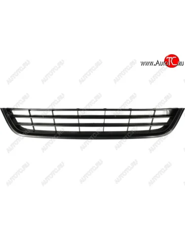 Центральная решетка переднего бампера (пр-во Китай) BODYPARTS Volkswagen Passat CC дорестайлинг (2008-2012)