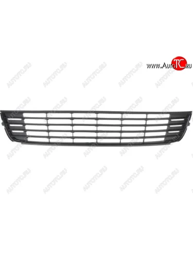 Центральная решетка переднего бампера (пр-во Китай) CHINA Volkswagen Touran  1T (2010-2015) 2-ой рестайлинг минивэн