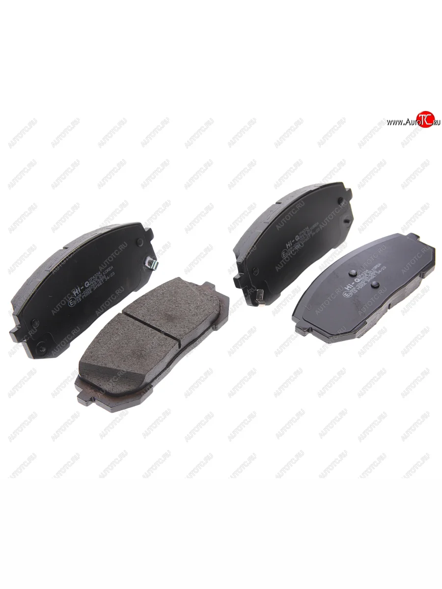 Колодки тормозные передние (4шт.) SANGSIN Hyundai Sonata LF дорестайлинг (2014-2017)  в Перми Пермском крае