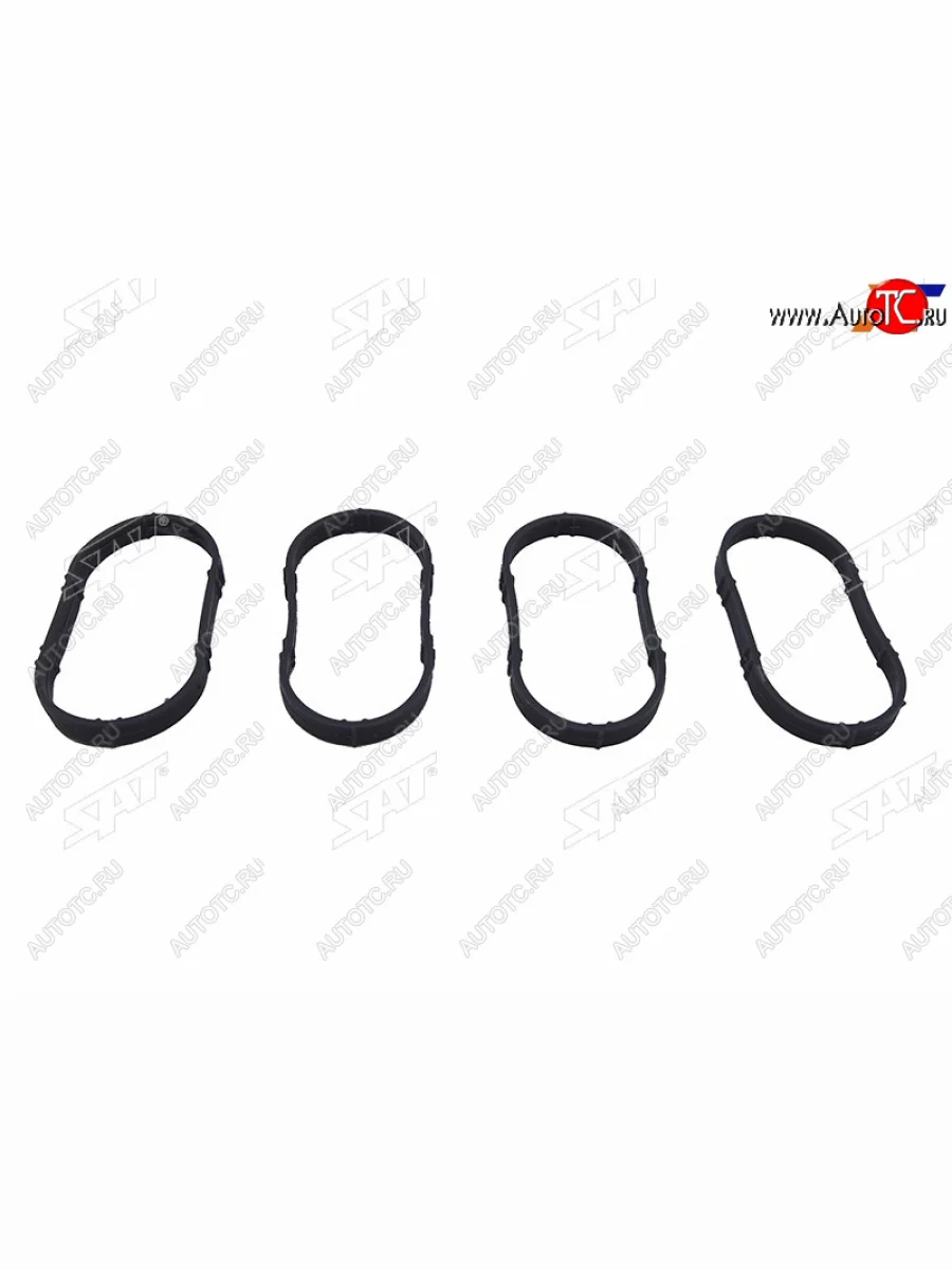 Прокладка впускного коллектора (комплект 4шт) SAT Renault Laguna X56 универсал рестайлинг (1998-2001)  в Керчи Республика Крым