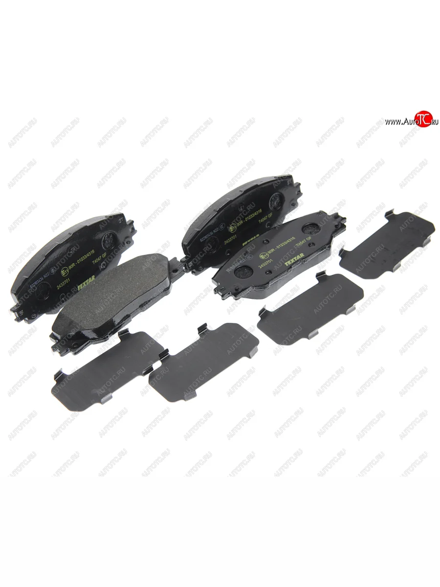 Колодки тормозные передние (4шт.) TEXTAR Toyota Auris E150 хэтчбэк 5 дв. дорестайлинг (2006-2010)  в Перми Пермском крае