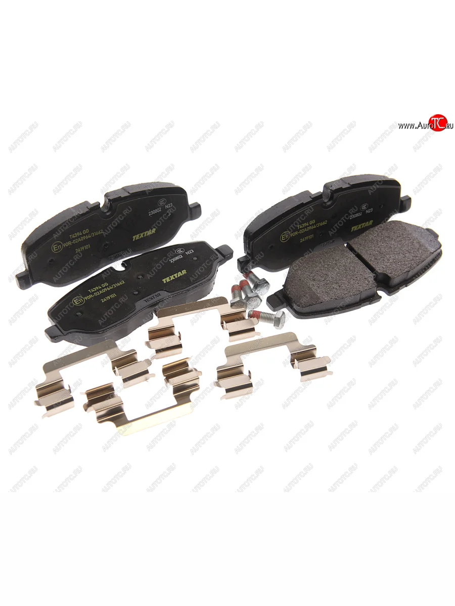 Колодки тормозные передние (4шт.) TEXTAR Land Rover Discovery 3 L319 (2004-2009)  в Керчи Республика Крым