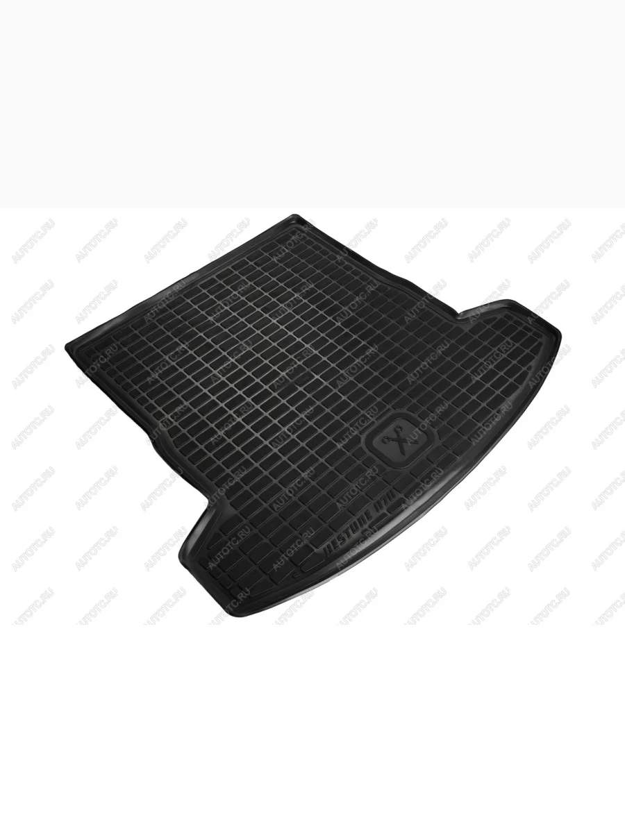 Коврик в багажник (термоэластопласт) Seintex FAW Bestune B70 лифтбэк (2020-2025) (черный)  в Керчи Республика Крым