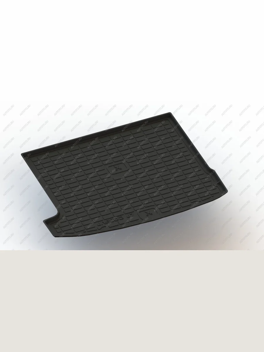 Коврик в багажник (термоэластопласт) Seintex JAECOO J7 (2023-2025) (черный)  с доставкой в г. Пермь