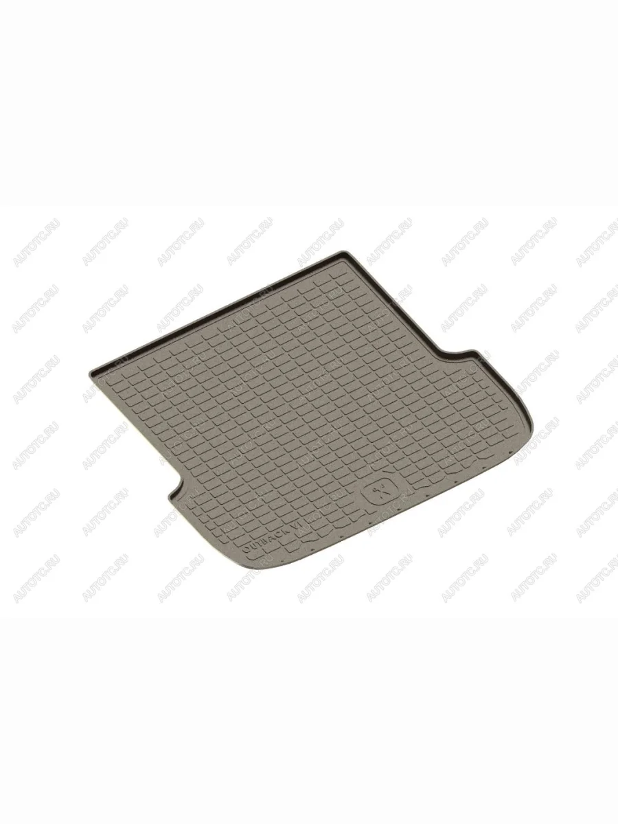 Коврик в багажник (с 2021 г. термоэластопласт) Seintex Subaru Outback BT универсал (2019-2025) (черный)  в Керчи Республика Крым