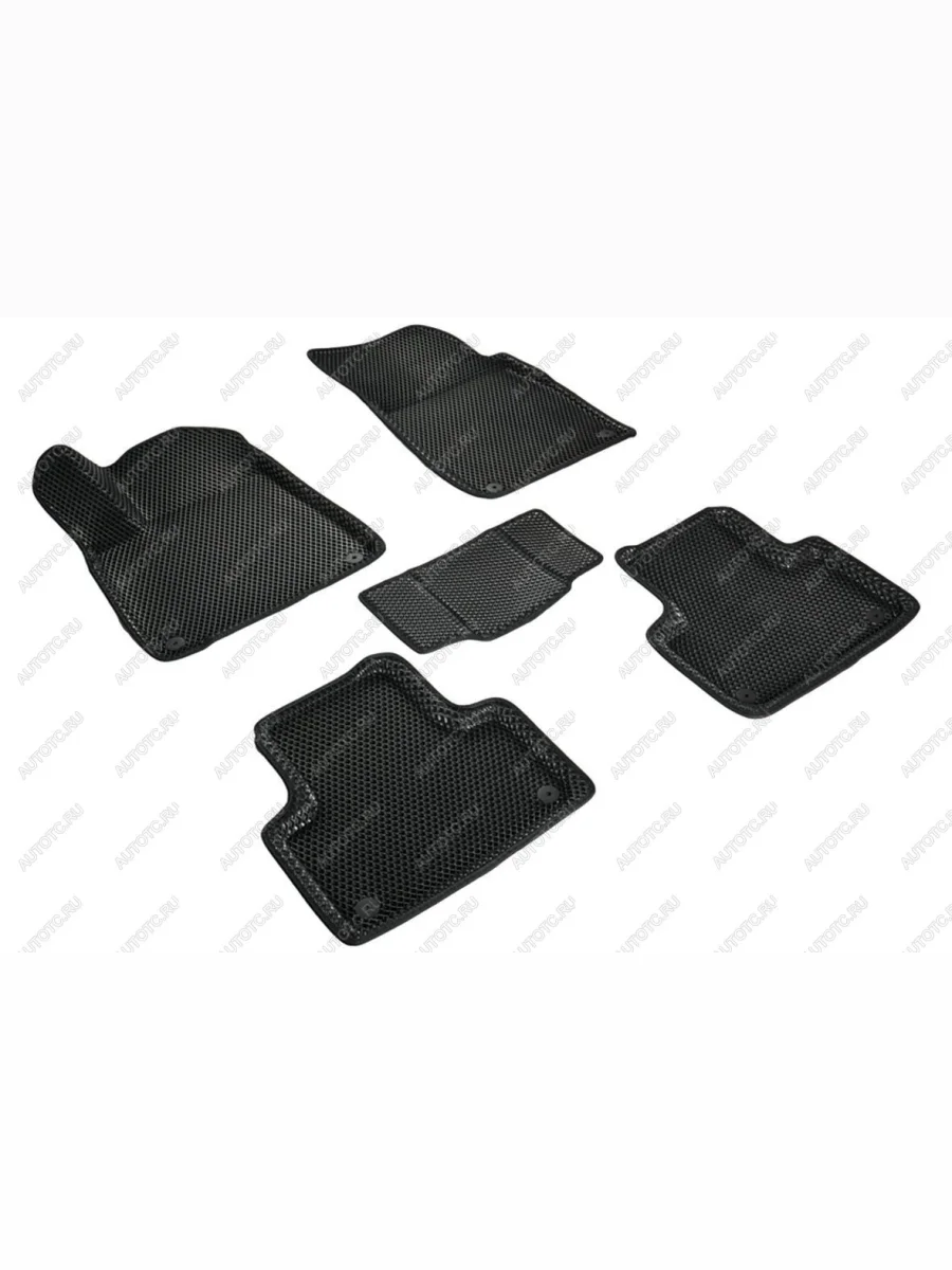 Коврики в салон (3D EVA РОМБ) Seintex Audi Q8 4MN (2018-2022) (черный)  в Керчи Республика Крым