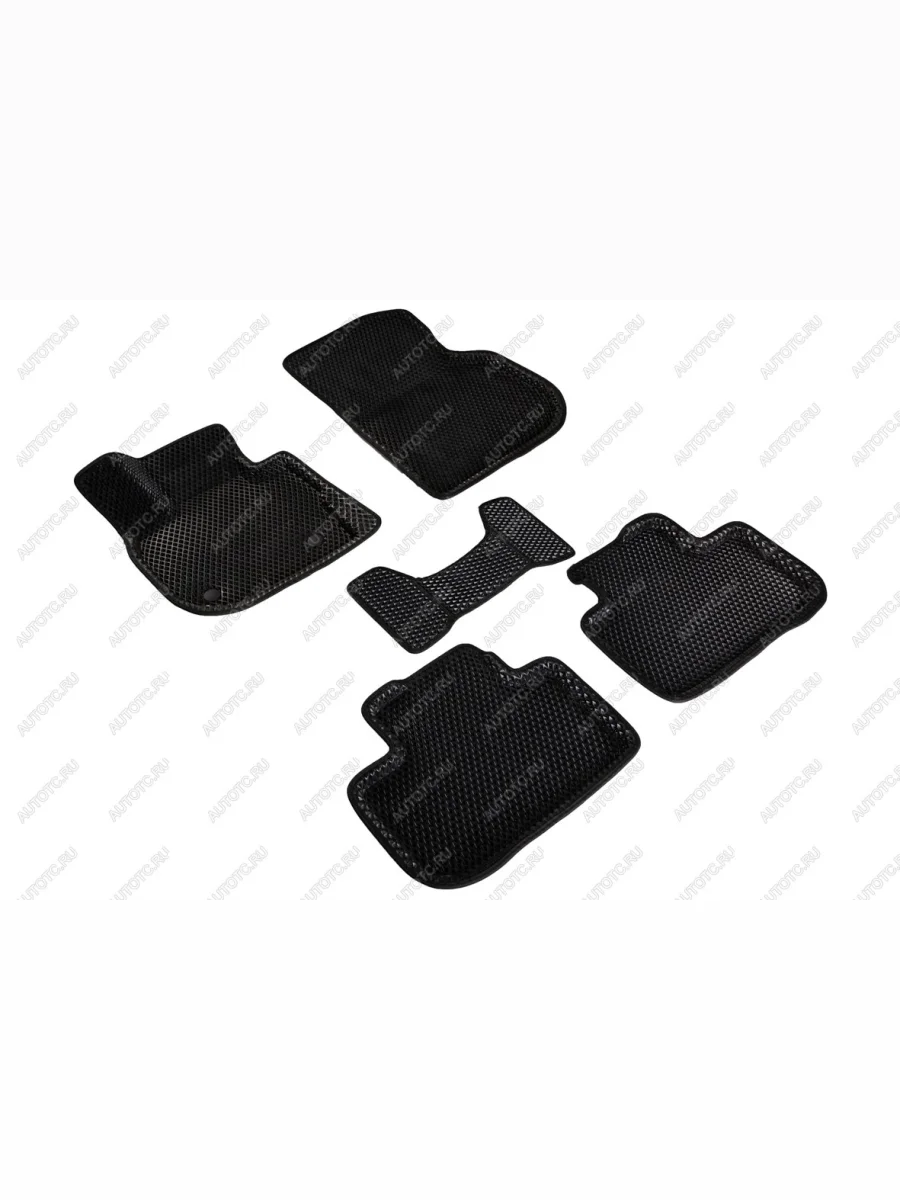 Коврики в салон (3D EVA РОМБ) Seintex BMW X3 G01 дорестайлинг (2017-2021) (черный)  в Самаре Самарской области