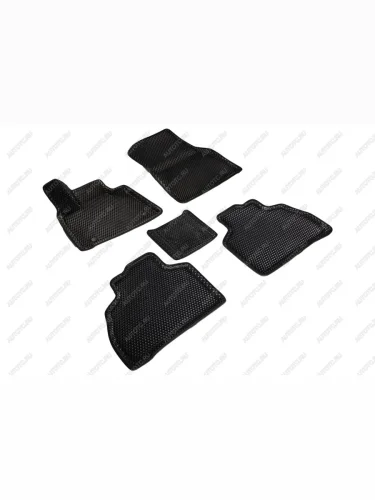 Коврики в салон (3D EVA РОМБ) Seintex (черный) BMW X7 G07 (2018-2022)