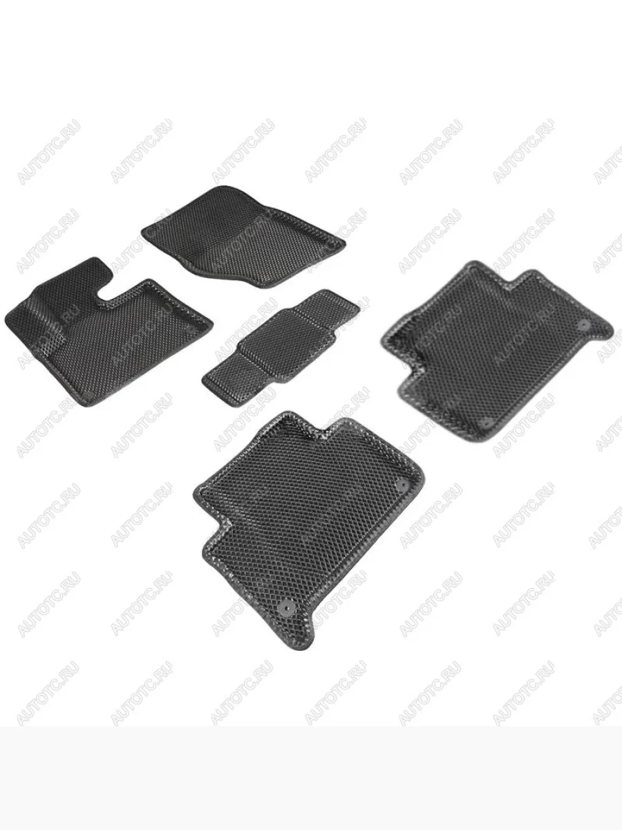 Коврики в салон (3D EVA РОМБ) Seintex EXEED VX дорестайлинг (2020-2023) (черный)  в Самаре Самарской области