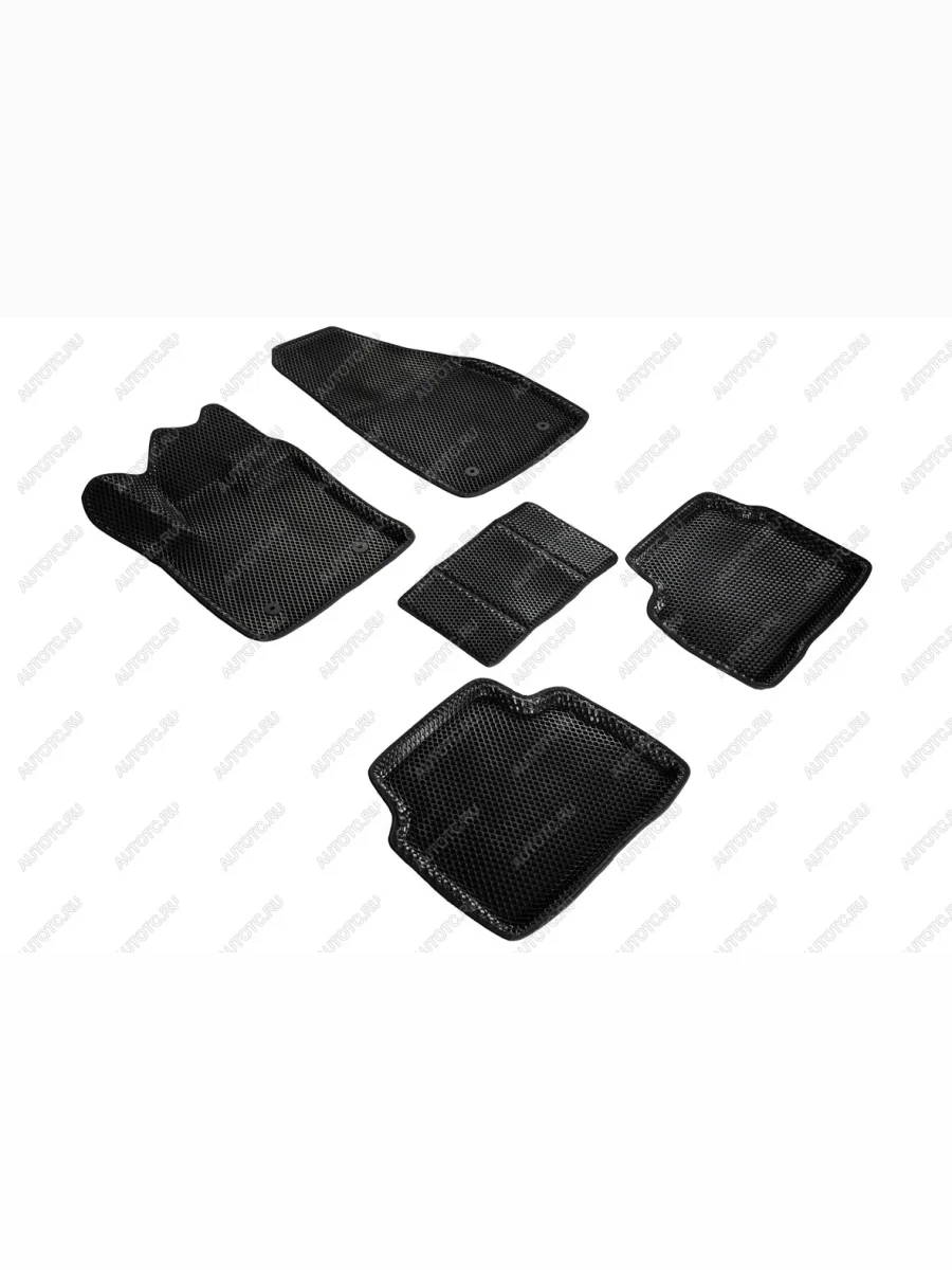 Коврики в салон (3D EVA РОМБ) Seintex Geely Tugella FY11,HPBA4 рестайлинг (2022-2025) (черный)  в Керчи Республика Крым