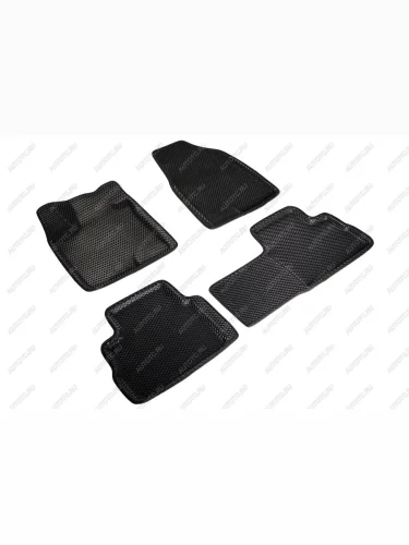 Коврики в салон (3D EVA РОМБ) Seintex (черный) Haval Dargo (2022-2025)