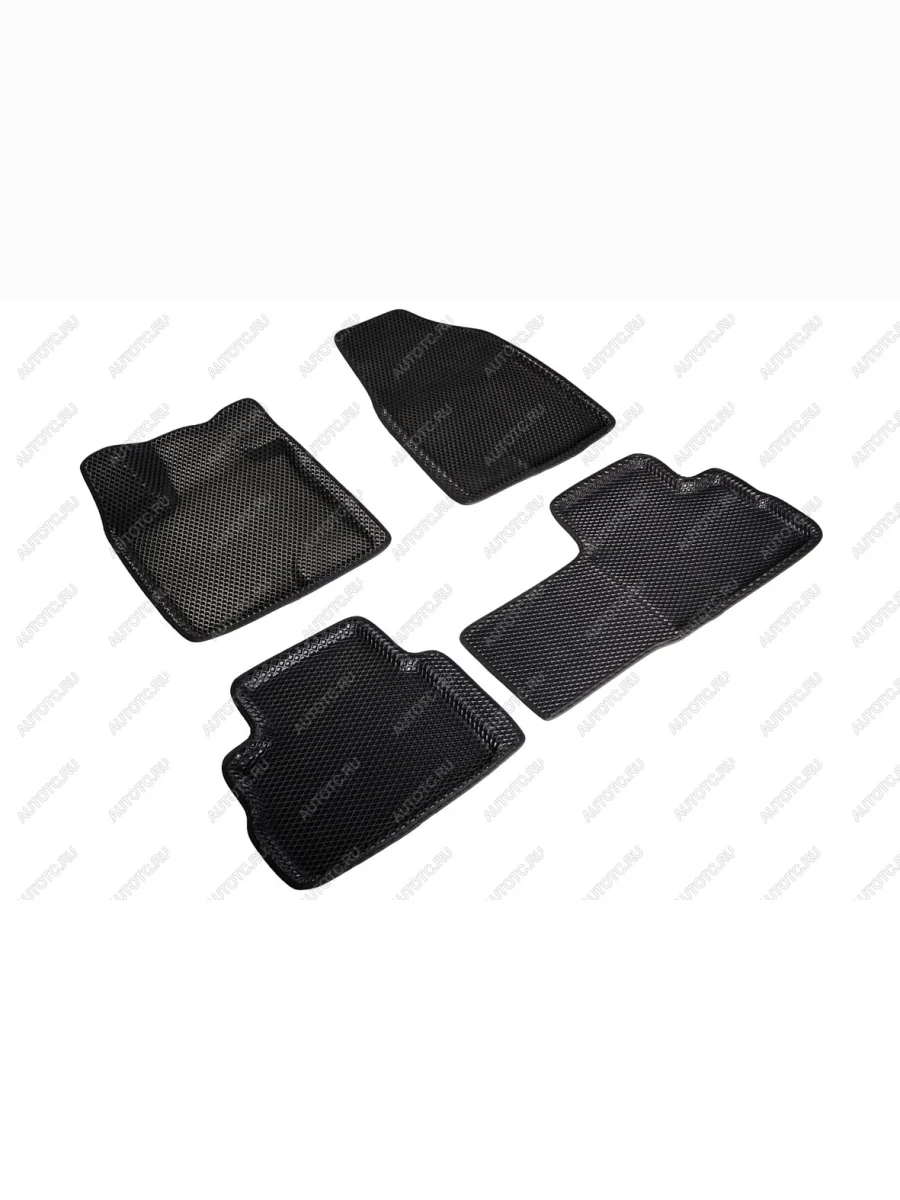 Коврики в салон (3D EVA РОМБ) Seintex Haval Dargo (2022-2025) (черный)  с доставкой в г. Керчь