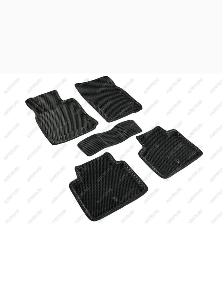Коврики в салон (3D EVA РОМБ) Seintex INFINITI Q70 Y51 рестайлинг (2015-2018) (черный)  в Керчи Республика Крым