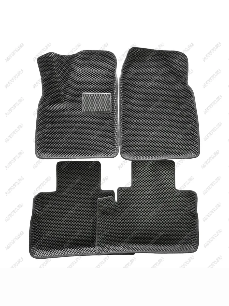 Коврики в салон (3D EVA РОМБ) Seintex Jetour Dashing (2022-2025) (черный)  с доставкой в г. Керчь