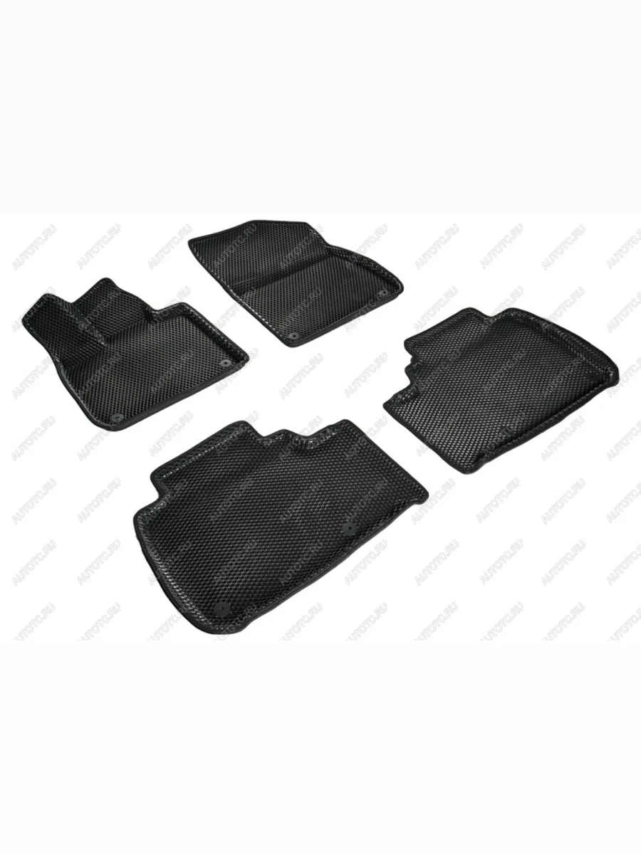 Коврики в салон (3D EVA РОМБ) Seintex Li L7 (2022-2025) (черный)  с доставкой в г. Керчь