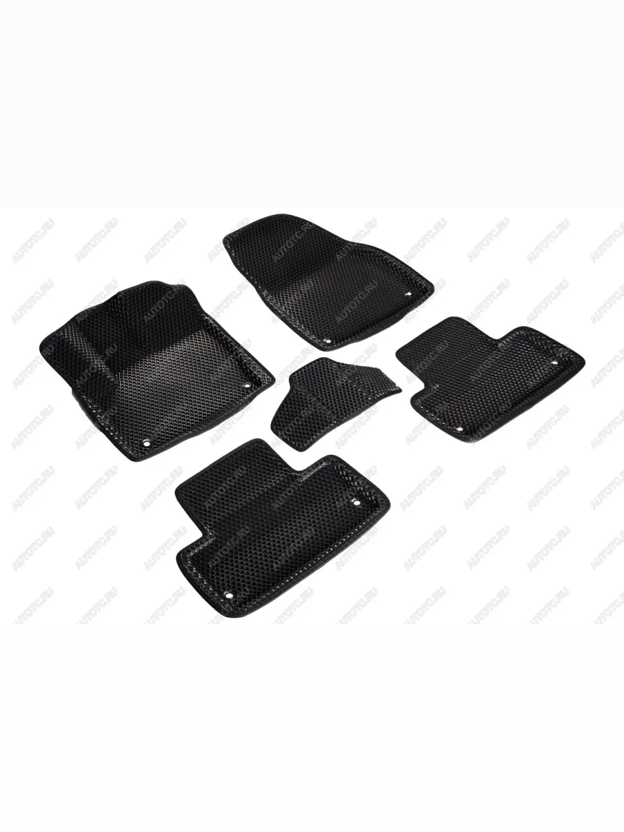 Коврики в салон (3D EVA РОМБ) Seintex Land Rover Range Rover Evoque 1 L538 рестайлинг 5 дв. (2015-2018) (черный)  с доставкой в г. Керчь