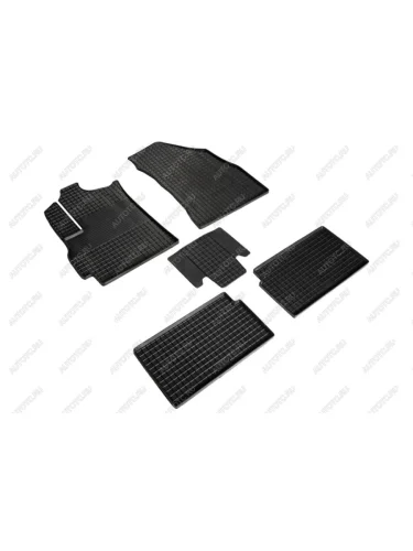 Коврики в салон (3D EVA РОМБ) Seintex (черный) Omoda C5 (2021-2025)