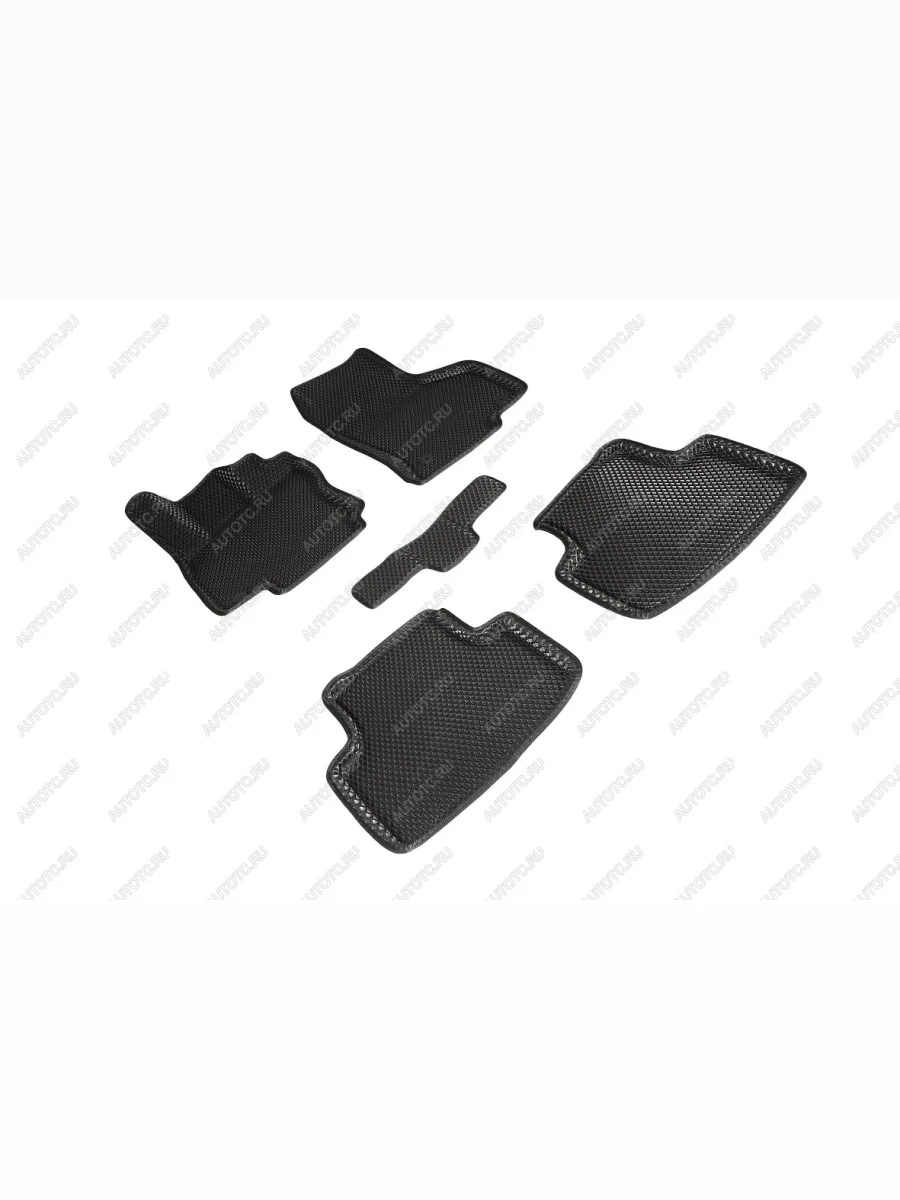 Коврики в салон (3D EVA РОМБ) Seintex Volkswagen Passat B8 седан дорестайлинг (2015-2019) (черный)  в Самаре Самарской области