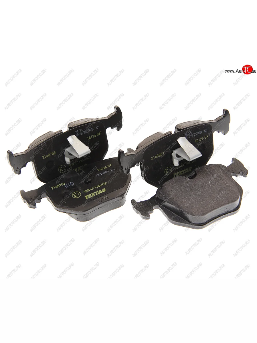 Колодки тормозные задние (4шт.) TEXTAR Land Rover Range Rover 4 L405 дорестайлинг (2012-2017)  с доставкой в г. Керчь