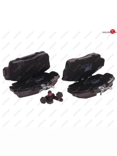 Колодки тормозные передние с АБС (4шт.) TRW Nissan Almera 2 N16 седан дорестайлинг (2000-2003)