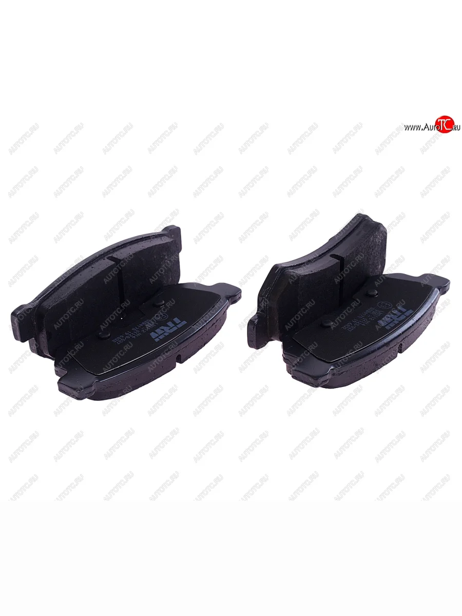 Колодки тормозные передние без ушек (4шт.) TRW Chevrolet Lacetti хэтчбек (2002-2013)  в Самаре Самарской области