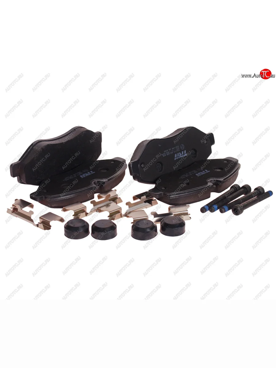 Колодки тормозные задние (4шт.) TRW Mercedes-Benz Vito W639 рестайлинг (2010-2014)  в Керчи Республика Крым