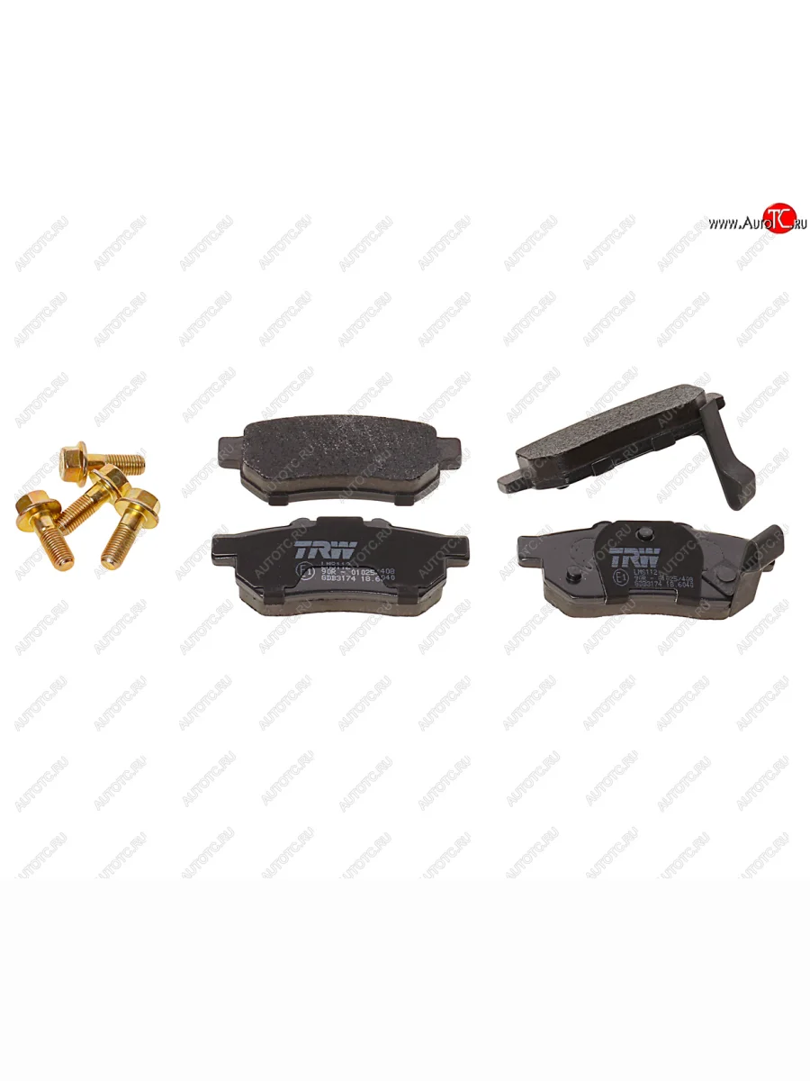 Колодки тормозные задние (4шт.) TRW Honda Civic EP хэтчбэк 3 дв. дорестайлинг (2000-2003)  в Керчи Республика Крым