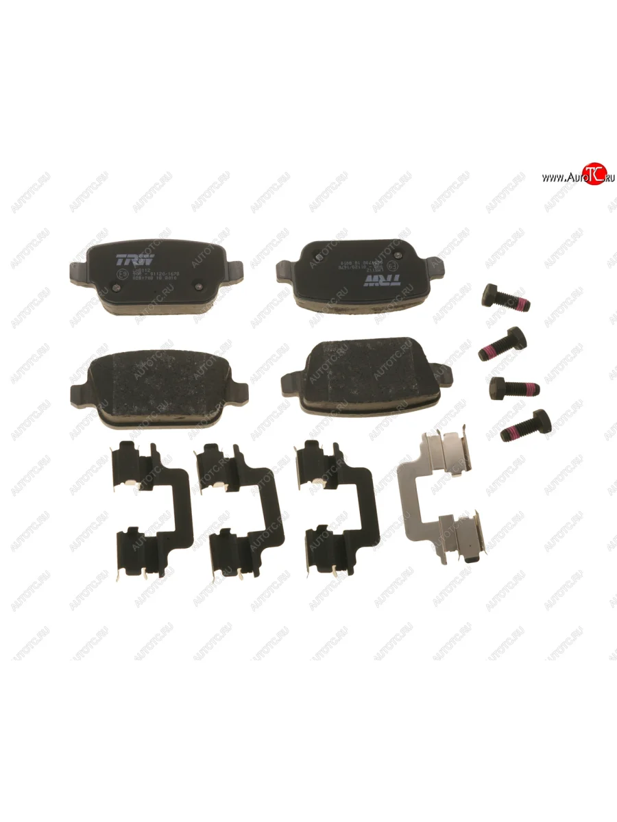 Колодки тормозные задние (4шт.) TRW Land Rover Freelander L359 1-ый рестайлинг (2010-2012)  в Керчи Республика Крым