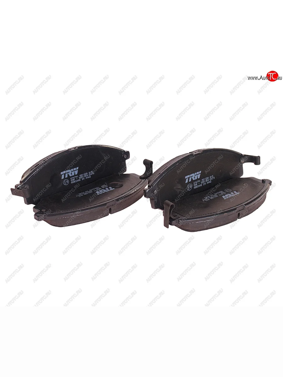 Колодки тормозные R17 передние (4шт.) TRW Nissan Navara 1 D22 рестайлинг (2000-2005)  с доставкой в г. Керчь