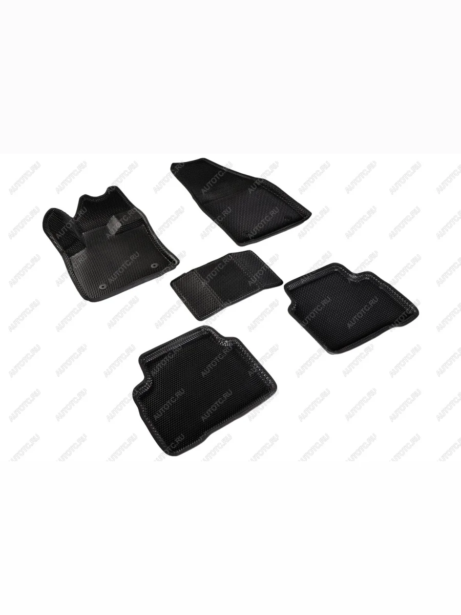 Коврики в салон (3D EVA СОТА ) Seintex Geely Tugella FY11,HPBA4 рестайлинг (2022-2025) (черный)  в Керчи Республика Крым