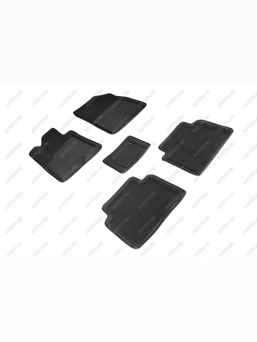 Коврики в салон (4WD, 3D EVA СОТА ) Seintex Haval Jolion дорестайлинг (2020-2024) (черный)  с доставкой в г. Керчь