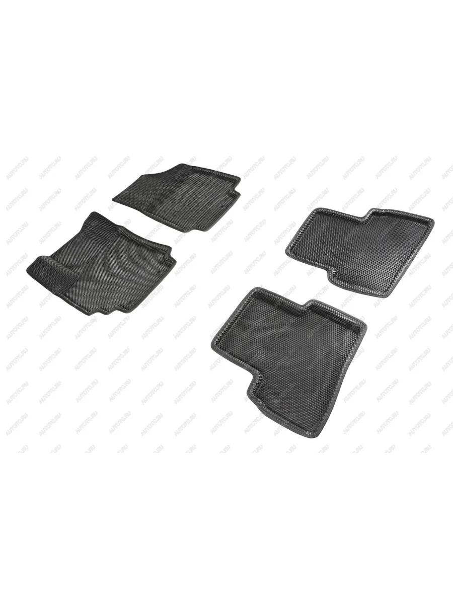 Коврики в салон (3D EVA СОТА ) Seintex Hyundai Creta GS дорестайлинг (2015-2019) (черный)  в Керчи Республика Крым