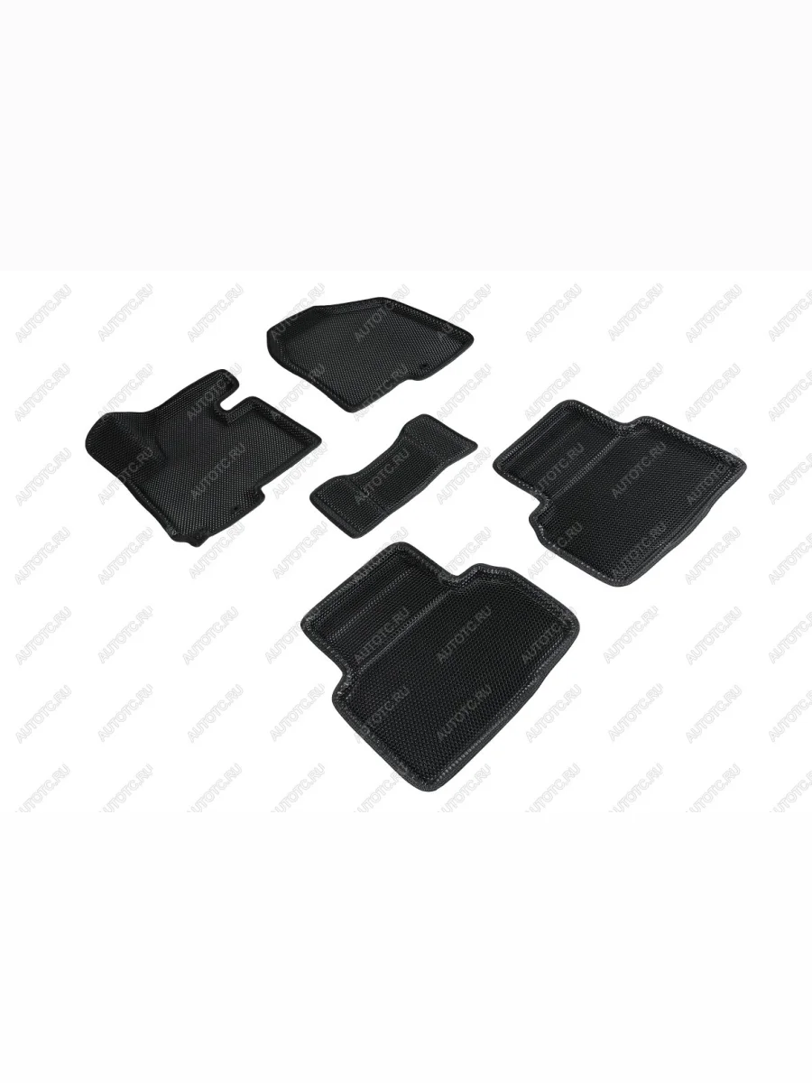 Коврики в салон (3D EVA СОТА ) Seintex Hyundai IX35 LM дорестайлинг (2009-2013) (черный)  в Керчи Республика Крым