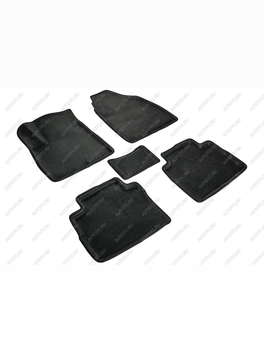 Коврики в салон (3D EVA СОТА ) Seintex Jetour Dashing (2022-2025) (черный)  с доставкой в г. Керчь