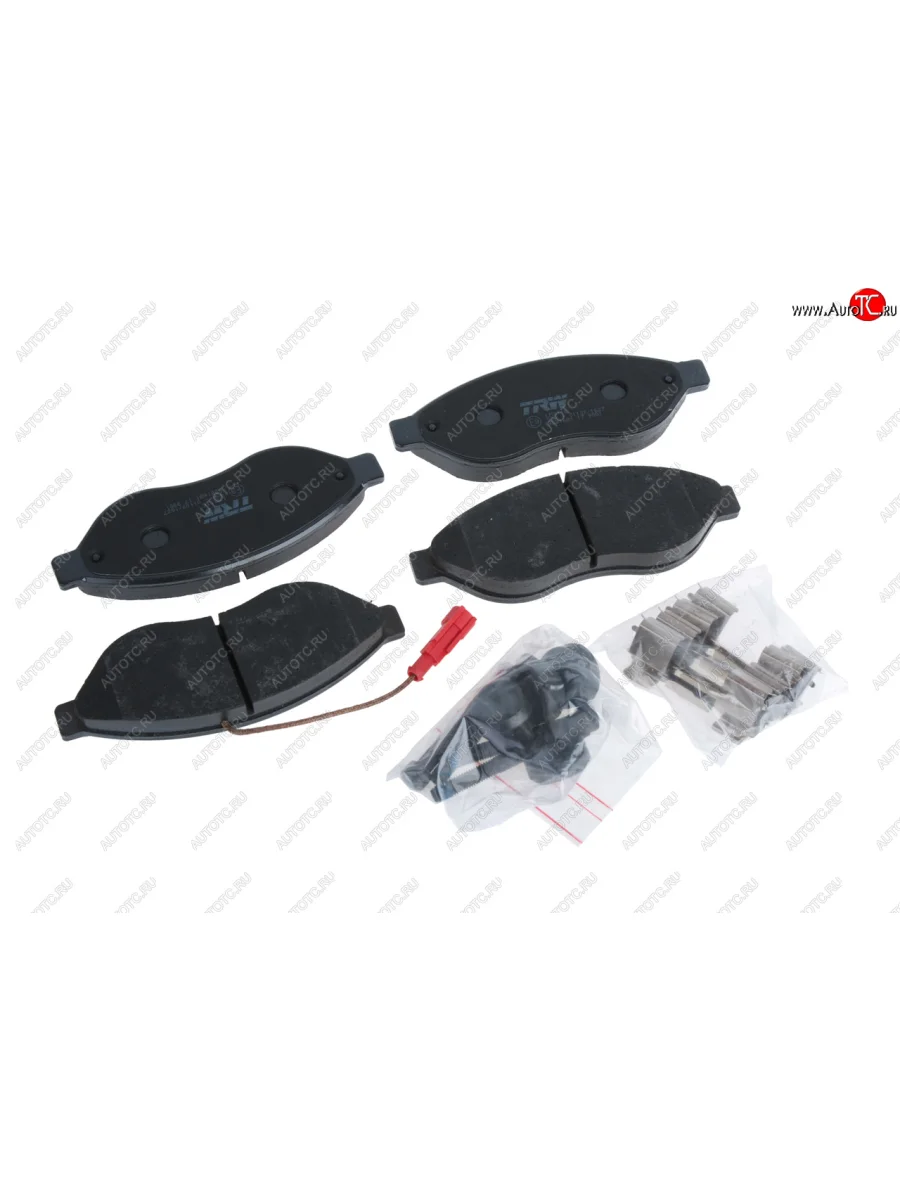 Колодки тормозные передние (4шт.) TRW CITROEN Jumper 250 (2006-2014)  в Самаре Самарской области