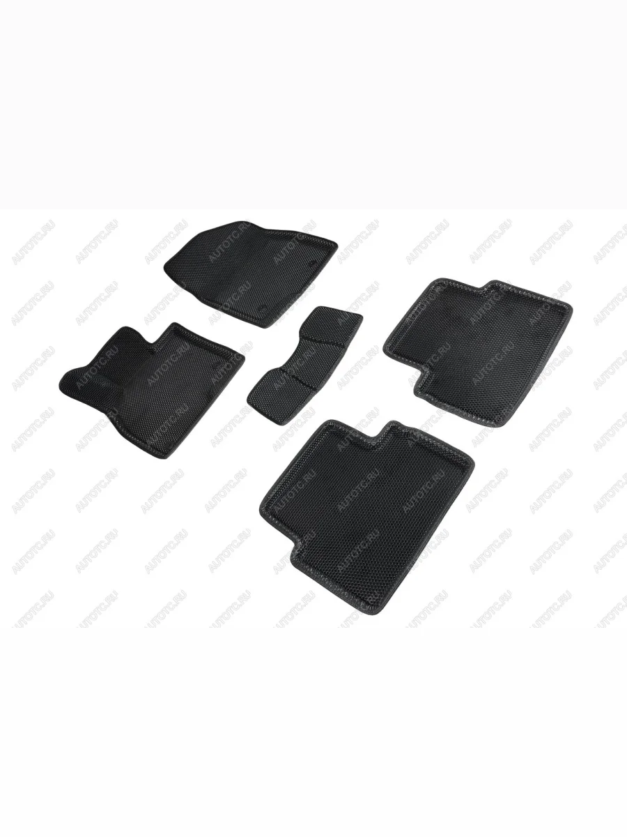 Коврики в салон (3D EVA СОТА ) Seintex Mazda 3/Axela BM дорестайлинг, хэтчбэк (2013-2016) (черный)  в Керчи Республика Крым