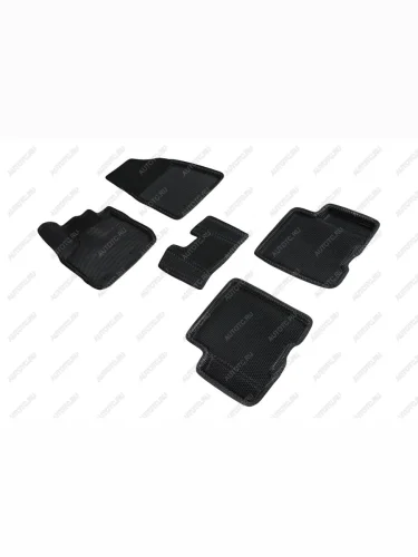 Коврики в салон (3D EVA СОТА ) Seintex (черный) Renault Arkana (2019-2025)