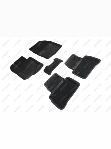 Коврики в салон (3D EVA СОТА ) Seintex (черный) Suzuki Vitara LY дорестайлинг (2015-2019)