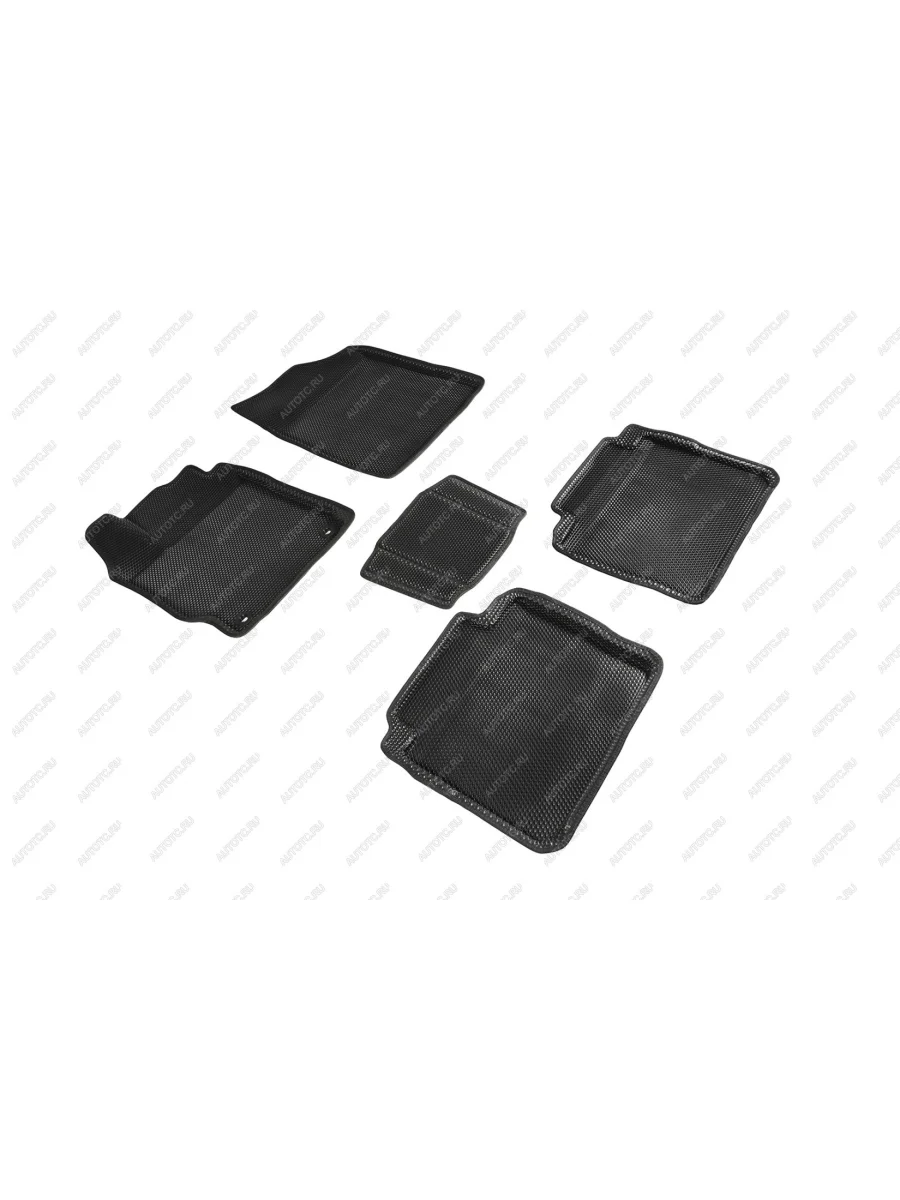 Коврики в салон (3D EVA СОТА ) Seintex Toyota Camry XV50 дорестайлинг (2011-2014) (черный)  в Керчи Республика Крым